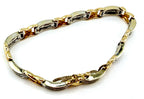 Gold and Diamonds Bracelet 14K-yellow Gold