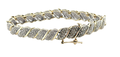 Gold with Diamonds Bracelet 10K-Yellow Gold