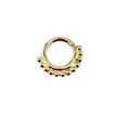 Seam Ring Piercing 14K-Yellow Gold