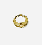 14K-Y Hinger Piercing with Center Diamond