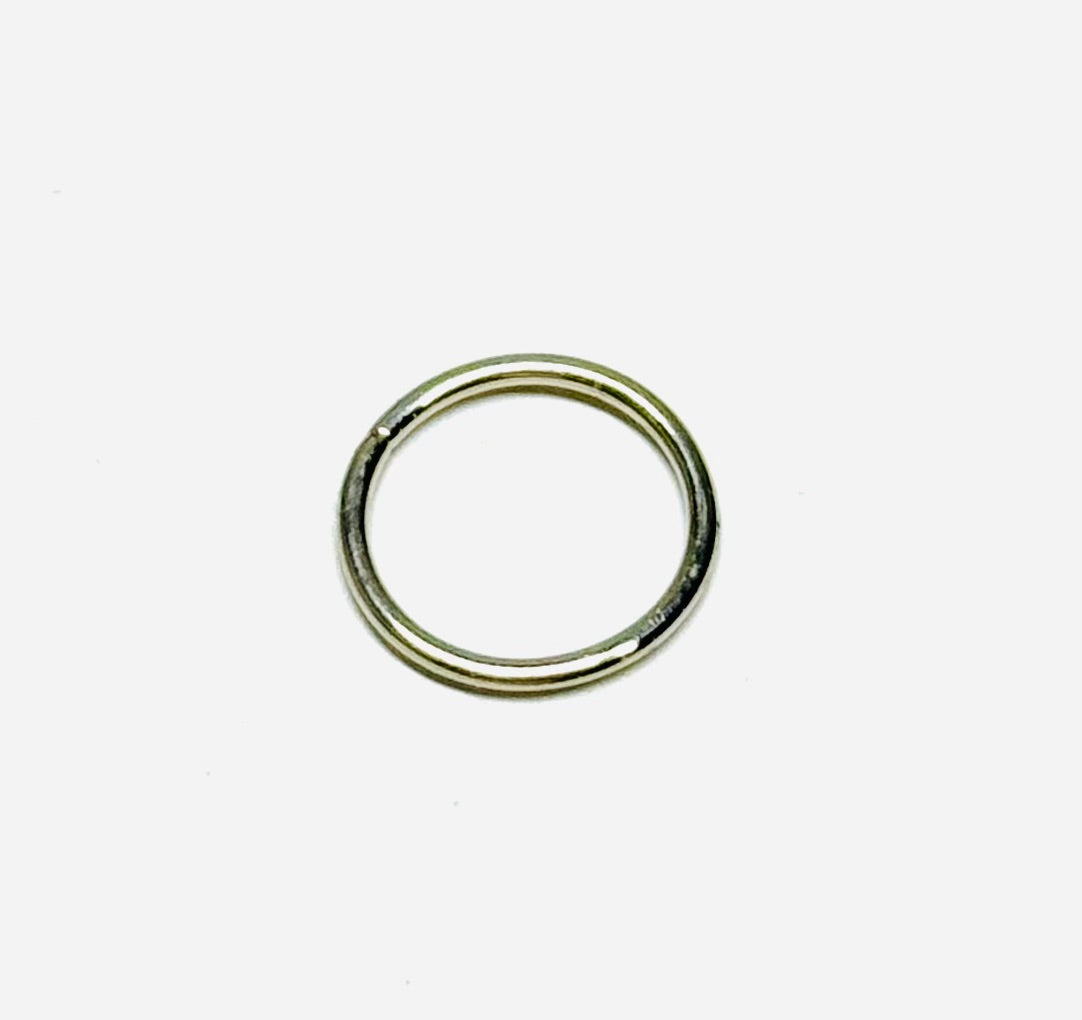 14K-W Seam Ring Piercing